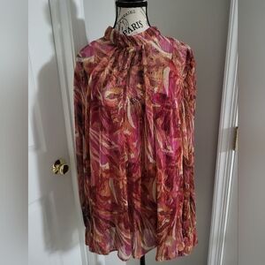 Flying Tomato Pink and Orange Blouse
